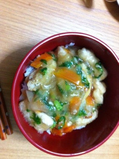 とろとろやさしい根菜丼-レシピのメイン写真