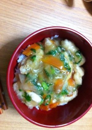 とろとろやさしい根菜丼-レシピのメイン写真