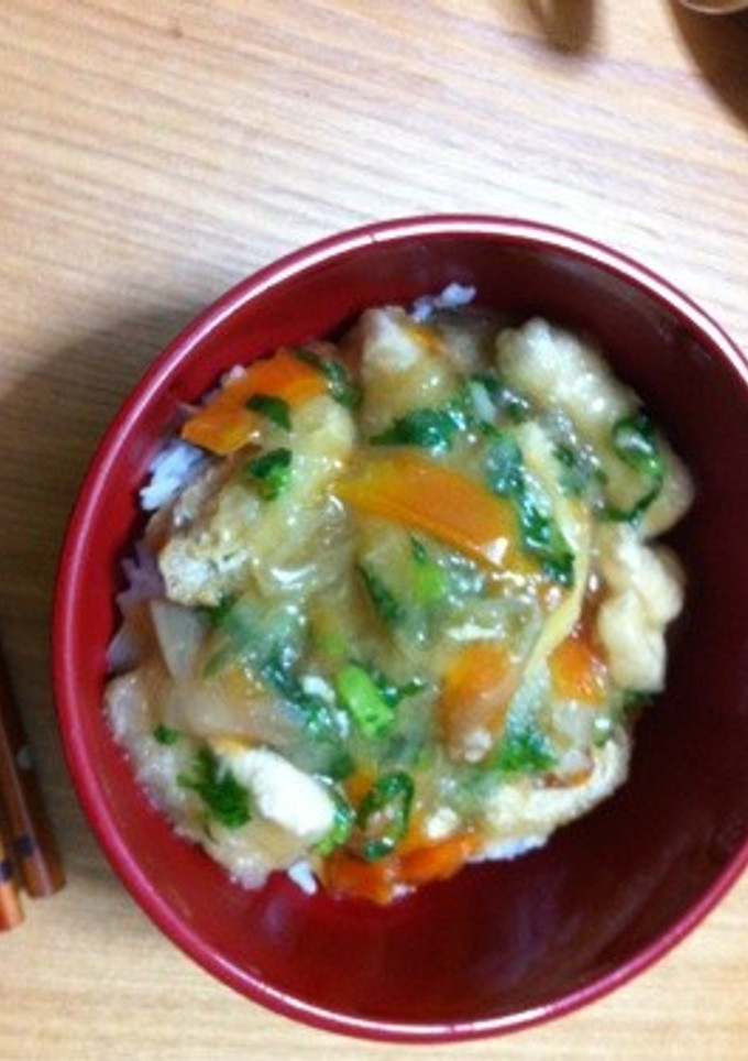 とろとろやさしい根菜丼-レシピのメイン写真