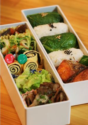 お弁当＊薄焼き卵と海苔のクルクル巻き-レシピのメイン写真
