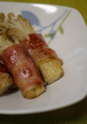 *＊えのきベーコン　バター醤油風味＊*-レシピのメイン写真