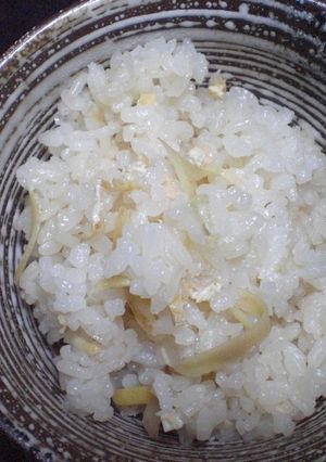 生姜ご飯-レシピのメイン写真