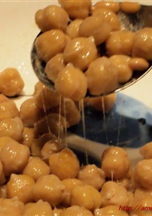 ひよこ豆の　納豆-レシピのメイン写真