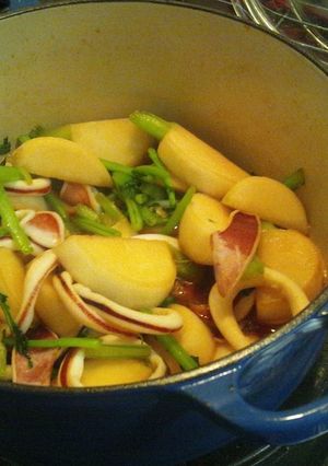 かぶといかの炒め煮-レシピのメイン写真