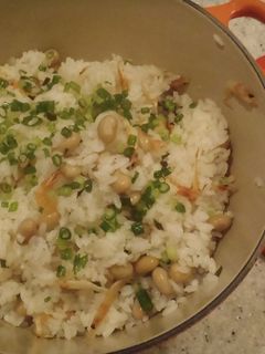 桜エビと大豆の炊き込みご飯-レシピのメイン写真