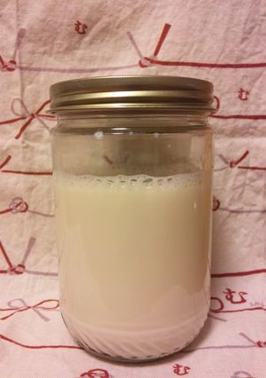 手作り豆乳♪-レシピのメイン写真
