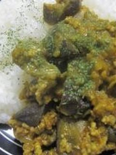 なすのドライカレー-レシピのメイン写真