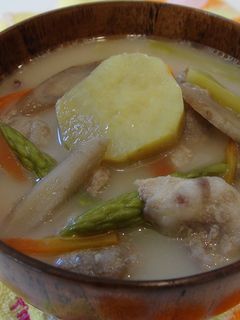 ホッとミルク豚汁♥-レシピのメイン写真