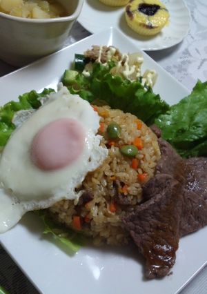 焼肉チャーハン☆-レシピのメイン写真