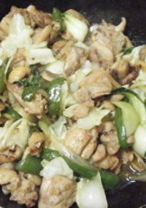 塩麹でチキンの野菜炒め-レシピのメイン写真