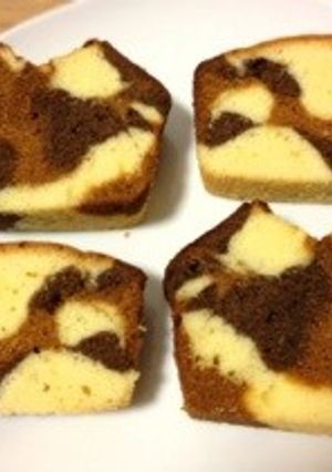 チョコとキャラメルのパウンドケーキ-レシピのメイン写真