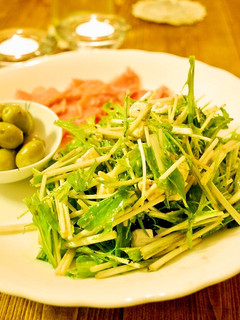 水菜のイタリアンサラダ-レシピのメイン写真