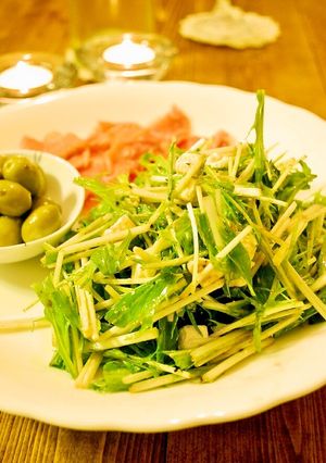 水菜のイタリアンサラダ-レシピのメイン写真