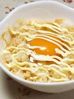 味噌マヨ*卵かけご飯-レシピのメイン写真