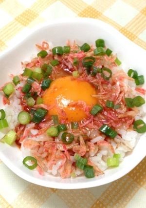 ナンプラーで＊エスニックな卵かけご飯-レシピのメイン写真