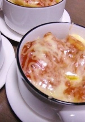 市販ミートソースでお手軽ポテトグラタン風-レシピのメイン写真