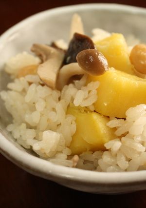 さつまいも＆きのこたっぷり秋ごはん♪-レシピのメイン写真