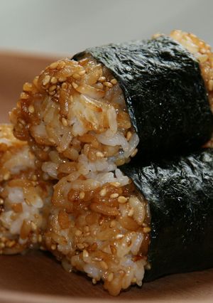 ゴマだけ☆大人のおにぎり柚子こしょう風味-レシピのメイン写真