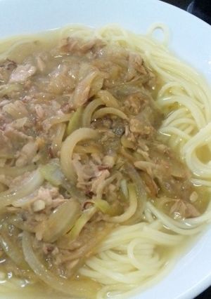 味噌スープパスタ-レシピのメイン写真