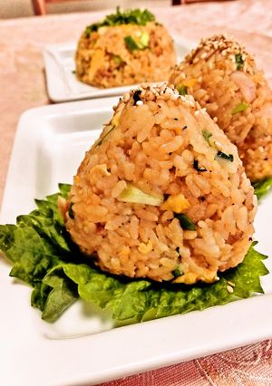 焦がし醤油で。大人おにぎり＆炒飯-レシピのメイン写真
