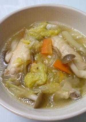 チキンスペアリブ入り野菜スープ-レシピのメイン写真