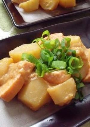 ✿鮭とじゃがいもの味噌バター煮✿-レシピのメイン写真