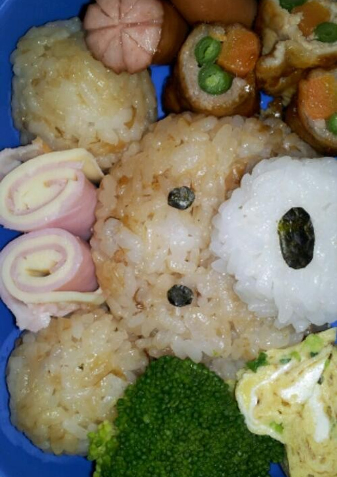 幼稚園 お弁当[ｸﾏｻﾝ]-レシピのメイン写真