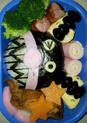 幼稚園 お弁当[ﾊﾞｲｷﾝﾏﾝ]-レシピのメイン写真