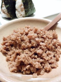豚挽き肉のそぼろ-レシピのメイン写真