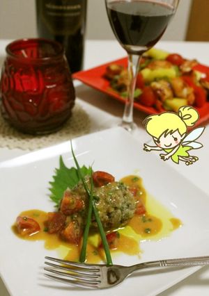和イタリアン✿鯵のなめろう～タルタル風～-レシピのメイン写真