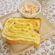 ❤パンにマヨネーズだけトースト♥