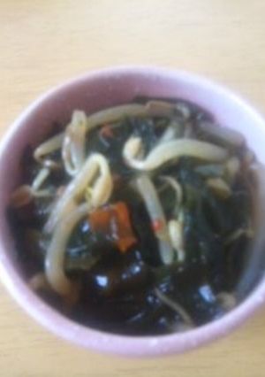 もやしとわかめのさっぱり和え物-レシピのメイン写真
