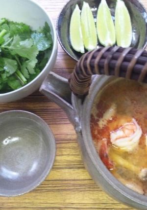 土瓶でトムヤムクン-レシピのメイン写真
