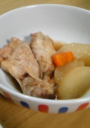 圧力鍋で簡単！手羽煮-レシピのメイン写真