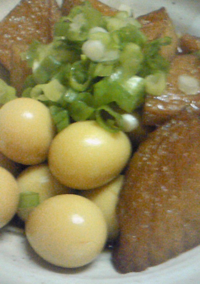 簡単煮(さつま揚げ&ウズラ)-レシピのメイン写真