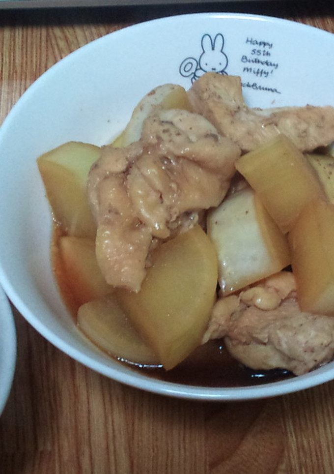 大根と鶏肉の旨煮( ´艸`)-レシピのメイン写真