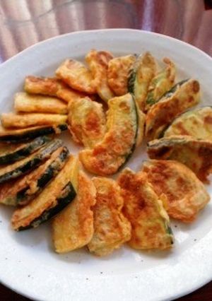 韓国かぼちゃ（ズッキーニ）のジョン-レシピのメイン写真