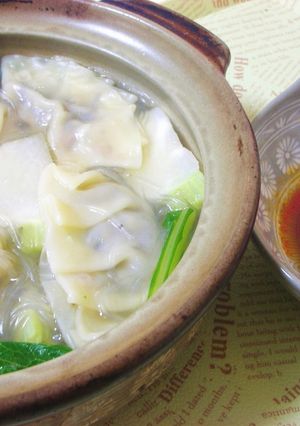 ひじきと椎茸のプリプリ水餃子-レシピのメイン写真
