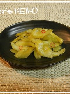 【農家のレシピ】セロリの甘酢漬け-レシピのメイン写真
