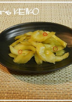 【農家のレシピ】セロリの甘酢漬け-レシピのメイン写真