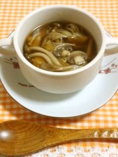 電子レンジで簡単☆きのこたっぷりスープ-レシピのメイン写真