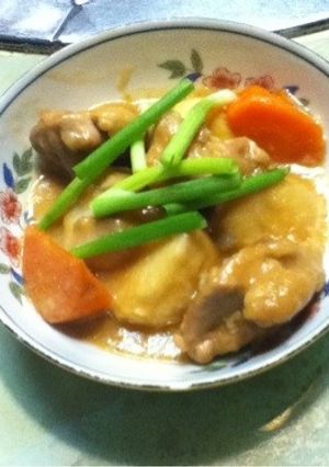 鶏モモ肉と里芋の味噌バター和え-レシピのメイン写真
