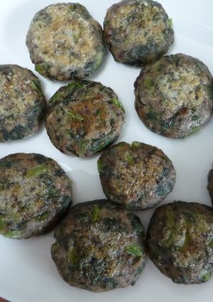 春菊入り鰯のつくね-レシピのメイン写真