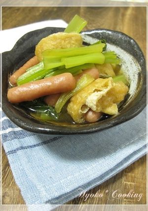 小松菜とウインナーの煮浸し-レシピのメイン写真