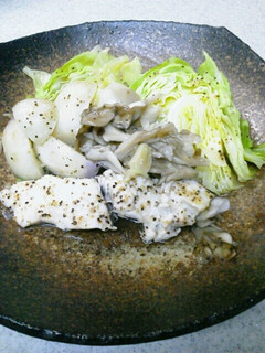 鰆のキャペツ蒸し-レシピのメイン写真