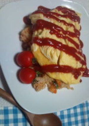 にこにこおむらいす-レシピのメイン写真