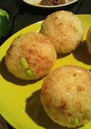 ばあちゃんの味 枝豆みそおにぎり-レシピのメイン写真