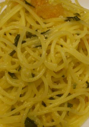 かんたん!シソと明太子のスパゲッティ-レシピのメイン写真