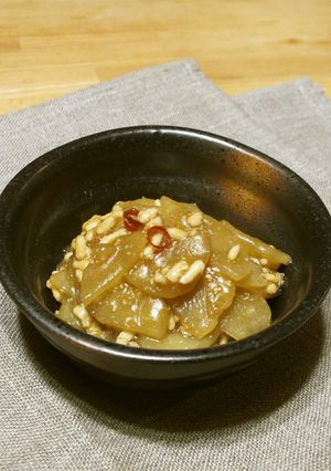 ヤーコンの鶏そぼろ炒め♫-レシピのメイン写真