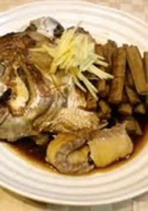 お安く主役☆簡単☆鯛のあらだき-レシピのメイン写真